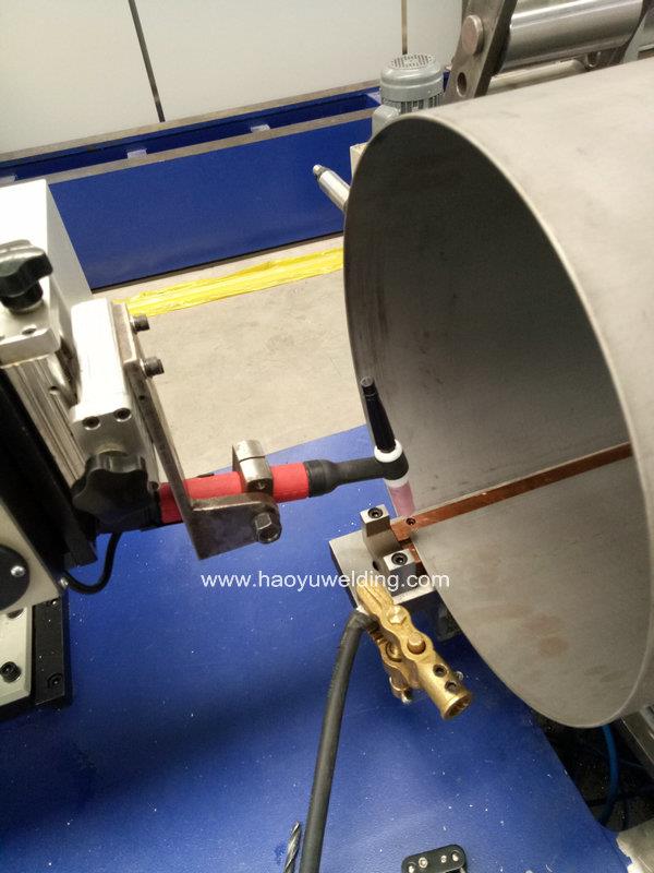 заварете вътре в тръбата