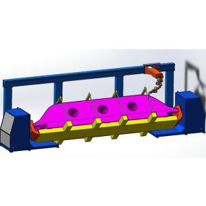Роботна заваръчна машина за барабан